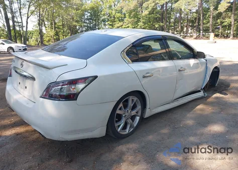 2012 Nissan Maxima 3.5 Sv из США, поврежденный, VIN 1N4AA5AP4CC814705